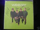 Weezer lp Green Album SIGNED vinyl record MINT