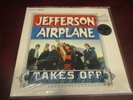 JEFFERSON AIRPLANE TAKES OFF 180 GRAM STEREO BLUE VINYL RTI PRESSED STICKER LP