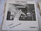 LAST RIGHTS  kbd punk negative fx rare TAANG