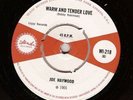 Joe Haywood - Warm And Tender Love (UK Island WI 218)