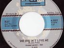 RAY & BLUE SATINS She Doesn't Love Me NORTHERN SOUL 45