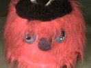 Vintage Fuzzy Troll 45RPM Record Carrier Case Caddy +++