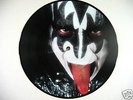 KISS  PICTURE  DISC  TEST  PRESSING