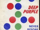 DEEP PURPLE-Never Before--DIFF.-PS 45 SINGLE-YUGOSLAVIA