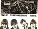 Beatles, Penny Lane,  DK PS/7” “Map” sleeve