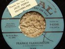 IVAN FRANKIE FRANKENSTEIN CORAL PROMO 45 w/Buddy Holly