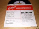 Peter Maffay-Meine Liebe, meine Träume-Promo EP-1973