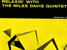 original mono Miles Davis LP/RELAXIN w QUINTET/Prestige