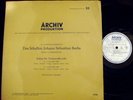 FOURNIER-BACH CELLO SUITES 1&2-DGG ARCHIV MONO 14186 NM