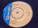 RARE SKA UK 45 - CARL DAWKINS - HARD TIME on RIO