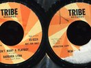 Barbara Lynn I DON'T WANT A PLAYBOY Tribe 8324 DJ promo