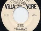 Rare Doo Wop 45 - Marc Haven & The Aquarians - Janice