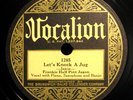 FRANKIE HALF PINT JAXON - Vocalion 1285 - comic jazz 78