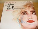 RARE SIGNED MADONNA WHO'S THAT GIRL OST GENUINE LP