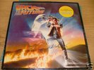 RARE SIGNED MICHAEL J FOX BACK TO FUTURE OST GENUINE LP