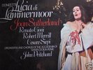 LUCIA LAMMERMOOR SUTHERLAND MERRILL PRITCHARD 3 LP DECCA