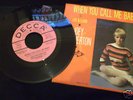 JOEY HEATHERTON/WHEN YOU CALL ME BABY/ RARE PIC SLEEVE