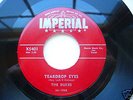 RARE Doo Wop The DUKES Imperial 45 Teardrop Eyes