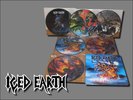 ICED EARTH Alive in Athens pic disc LP vinyl BOX SET