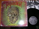 REPULSION Horrified Necrosis records RARE original