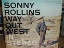 Sonny Rollins Way Out West Rare 1957 Orig. Stereo S7017