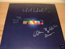RARE 3x SIGNED SIMPLE MINDS KERR REAL LIFE GENUINE LP
