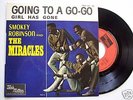 THE MIRACLES GOING TO A GO-GO RARE FRENCH EP MOTOWN NM