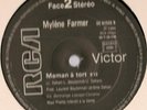 Mylène Farmer  MAXI 45 TOURS Promo   MAMAN A TORT 6,12