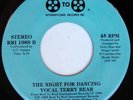 rare Modern Soul 45 TERRY BEAR the night for dancing