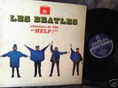 The BEATLES - HELP - ODEON OSX 230 - Blue LABEL Bleu