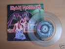 RARE IRON MAIDEN TWILIGHT ZONE CLEAR VINYL 7