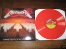 Metallica - Master of puppets - red LP 