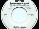 THE CREAM – WRAPPING PAPER – RARE GERMAN PROMO