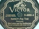58) 78rpm  SLIM LAMAR & HIS SOUTHERNERS  VICTOR V-40093