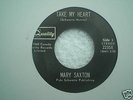 Take My Heart - Mary Saxton - Quality Records Canadian