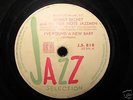 Blue Note 78 rpm Sidney Bechet and Jazzmen J.S.818