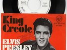 ELVIS PRESLEY * King Creole* M- white Promo,RCA 47-9201