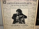 BACH 6 cello suites MHS 834469 3 x LP SET nm- ZLOTKIN