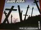 OVERKILL  from the underground and below  LP  NOTVD