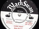 BABA BROOKS - CORK FOOT / HERSANG COMBO  BLACK SWAN