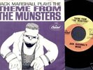 JACK MARSHALL Theme From The Munsters 45 PS CAPITOL