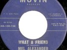 R&B/NORTHERN SOUL- MEL ALEXANDER- MOVIN RECORDS- LISTEN