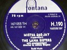 Lana Sisters. Dusty Springfield. Tell Him No  78rpm  EX