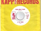 RARE NORTHERN SOUL 45 - J.B. Love on Kapp 603 - DJ COPY