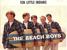 THE BEACH BOYS-Ten Little Indians PICTURE SLEEVE & 45