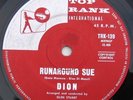 DION RUNAROUND SUE TEEN DOO WOP AUSSIE TOP RANK 45