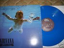 NIRVANA nevermind 1991 RARE EDITION BLUE RECORD (MINT)