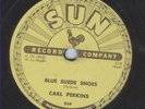 Carl Perkins Blue Suede Shoes Sun Records 10