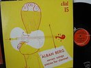Berg: Songs, Clarinet Pieces Dial MONO