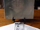 The Beatles John Lennon Imagine UK 1st + Poster & card